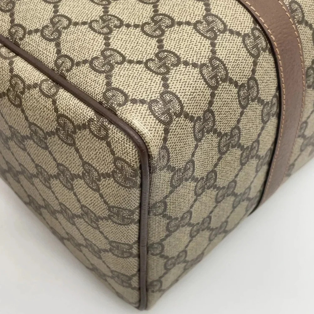 Authentic GUCCI GG Supreme Boston Bag - Picture 11 of 13